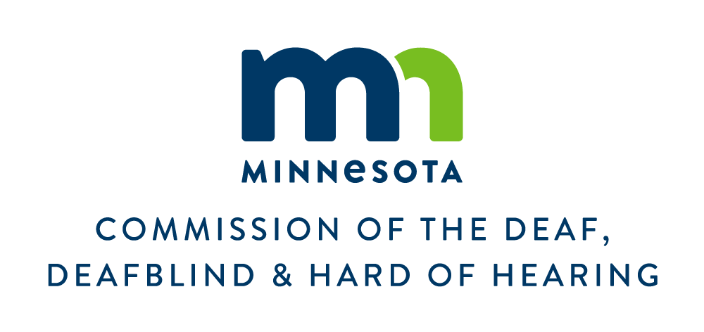 Minnesota Commission of the Deaf, DeafBlind and Hard of Hearing logo